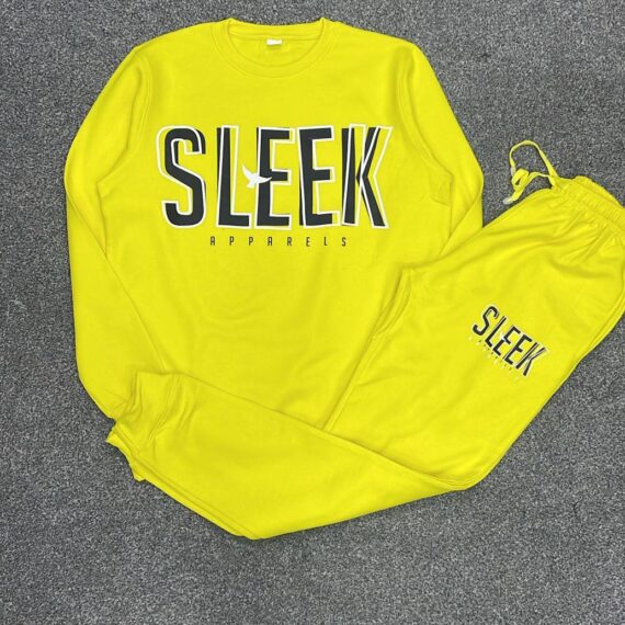 Sleek Sunshine Crew Set